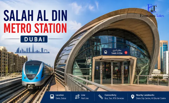 Salah Al Din Metro Station Dubai | Location, Timings, Routes, Facilities & Nearby Places