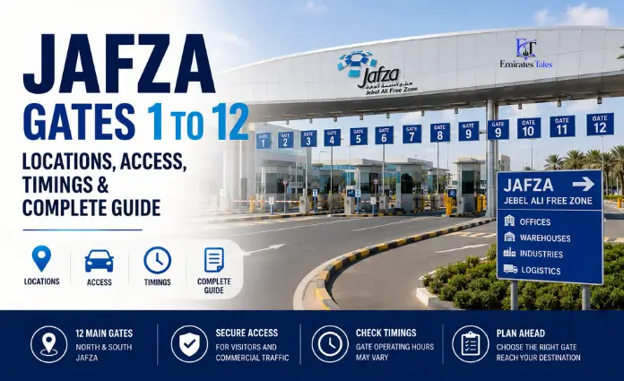 JAFZA Gates 1 to 12 | Locations, Access, Timings & Complete Guide
