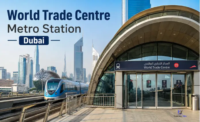 World Trade Centre Metro Station Dubai | Location, Timings, Exits & Nearby Places