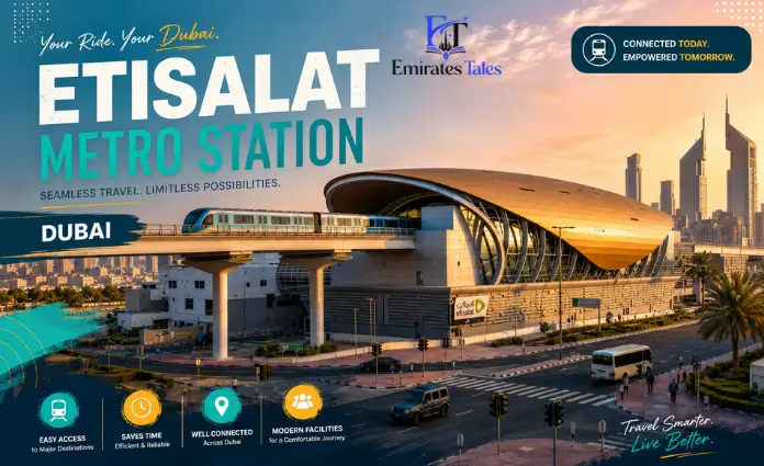 Etisalat Metro Station Dubai | Location, Timings, Routes, Parking & Complete Guide